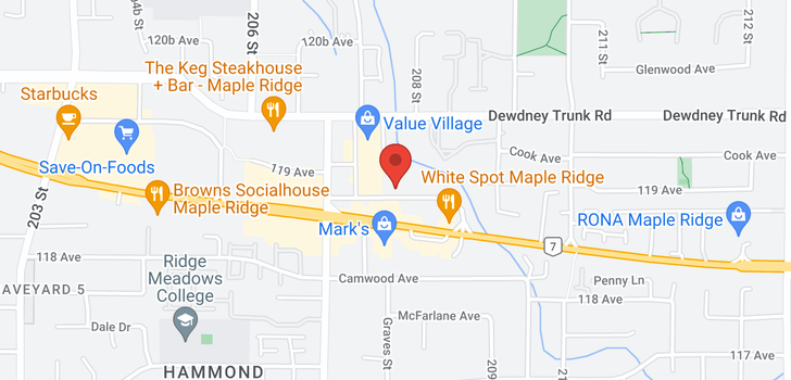 map of 6 20799 119TH AVENUE